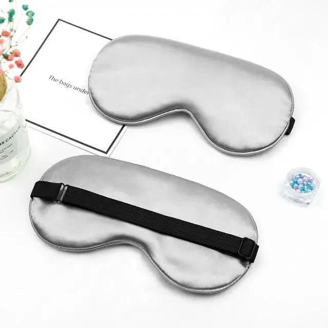 Elegant Soft Silk Eye Cover Sleeping Eye Mask Elastic Women Eye Patch Comfortable Super-Smooth Eye Mask For Sleep Stevvex