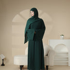 Elegant Solid Color Abaya For Muslimahs (MA036) Mariam's Collection