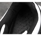Elegant Sport Men's Sneaker Trend High Top Platform Shoes Spring Vulcanized Shoes Leather Casual Sport Fashion Flat Low Top Sneaker Lace-up Modern Design Stevvex
