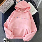 Elegant Spring Casual Treat People With Kindness Women/Men Vintage Casual Casual Hoodies with Pockets Letter Print Design and Cute Print Drawstring Hoodies For Men Women Comfortable Unisex Hoodies Stevvex
