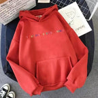 Elegant Spring Casual Treat People With Kindness Women/Men Vintage Casual Casual Hoodies with Pockets Letter Print Design and Cute Print Drawstring Hoodies For Men Women Comfortable Unisex Hoodies Stevvex