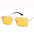 Elegant Square Sunglasses For Women Luxury Eyewear For Women/Men High Quality Metal Glasses For Women Outdoor Lightweight Sunglasses For Men Retro Design Stevvex