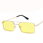 Elegant Square Sunglasses For Women Luxury Eyewear For Women/Men High Quality Metal Glasses For Women Outdoor Lightweight Sunglasses For Men Retro Design Stevvex