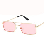 Elegant Square Sunglasses For Women Luxury Eyewear For Women/Men High Quality Metal Glasses For Women Outdoor Lightweight Sunglasses For Men Retro Design Stevvex