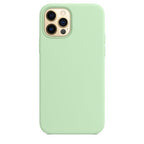 Elegant Style Solid Color Silicone Phone Cases For iPhone 13 14 Pro Max Classic Simple Case For iPhone 13 Pro Cover Slim Fit Silicone Back Cover For iPhone