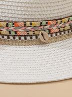 Elegant Tassel Beach Hats For Women Women's Bucket Sun Hat Max Sun Protection Holiday Hats Ladies Sun Hat Summer Straw Hats UV Protection Foldable Travel One Size Hat Modern Summer Fedoras For Party