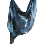 Elegant Watercolor Marble Print Headscarf Hijab (MH178)