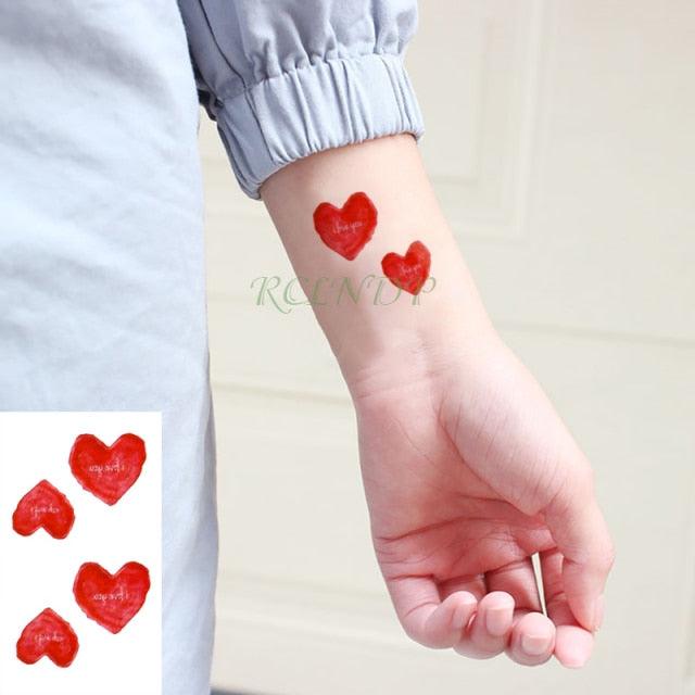 Elegant Waterproof Tattoo Sticker Sun Moon Fake Tatto Fashion Moon Temporary Fun Sun Wave Magic Tatoos For Womens Mens Stevvex