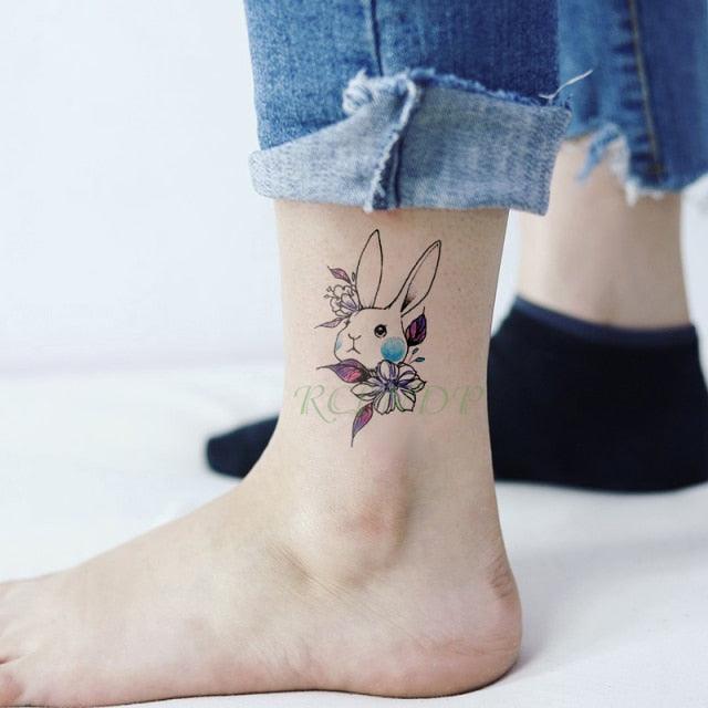 Elegant Waterproof Tattoo Sticker Sun Moon Fake Tatto Fashion Moon Temporary Fun Sun Wave Magic Tatoos For Womens Mens Stevvex