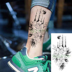 Elegant Waterproof Temporary Butterfly Sticker Tattoo Fake  Halloween Party Tattoo For Woman Girls Stevvex