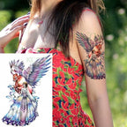 Elegant Waterproof Temporary Butterfly Sticker Tattoo Fake  Halloween Party Tattoo For Woman Girls Stevvex