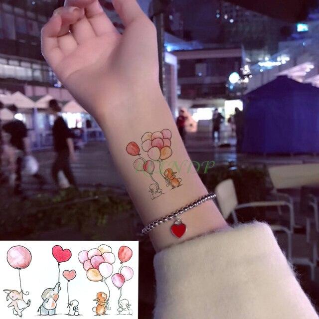 Elegant Waterproof Temporary Tattoo Sticker Cat Fox Flash Tatoo Neck Hand Modern Tattoo Stickers Butterflies Cats For Womens Stevvex