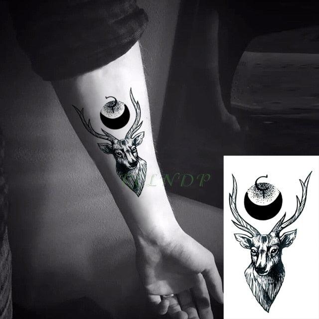 Elegant Waterproof Temporary Tattoo Sticker Cat Fox Flash Tatoo Neck Hand Modern Tattoo Stickers Butterflies Cats For Womens Stevvex