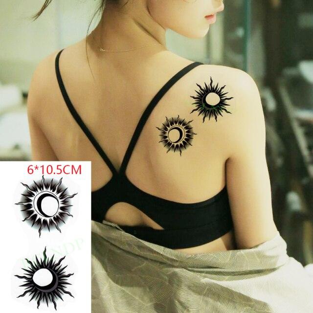Elegant Waterproof Temporary Tattoo Sticker Cat Fox Flash Tatoo Neck Hand Modern Tattoo Stickers Butterflies Cats For Womens Stevvex
