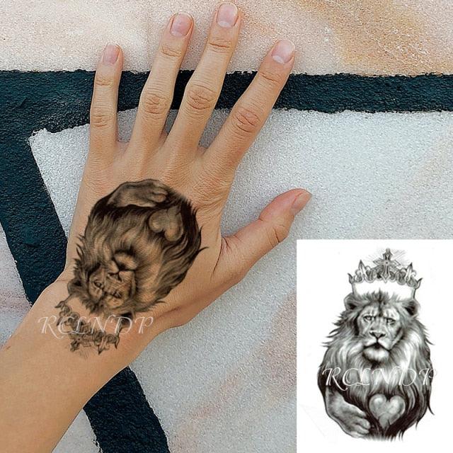 Elegant Waterproof Temporary Tattoo Sticker Cat Fox Flash Tatoo Neck Hand Modern Tattoo Stickers Butterflies Cats For Womens Stevvex