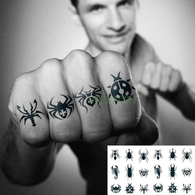 Elegant Waterproof Temporary Tattoo Sticker Cat Fox Flash Tatoo Neck Hand Modern Tattoo Stickers Butterflies Cats For Womens Stevvex