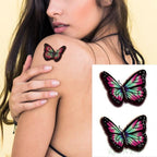 Elegant Waterproof Temporary Tattoo Sticker Cat Fox Flash Tatoo Neck Hand Modern Tattoo Stickers Butterflies Cats For Womens Stevvex