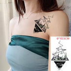 Elegant Waterproof Temporary Tattoo Sticker Cat Fox Flash Tatoo Neck Hand Modern Tattoo Stickers Butterflies Cats For Womens Stevvex