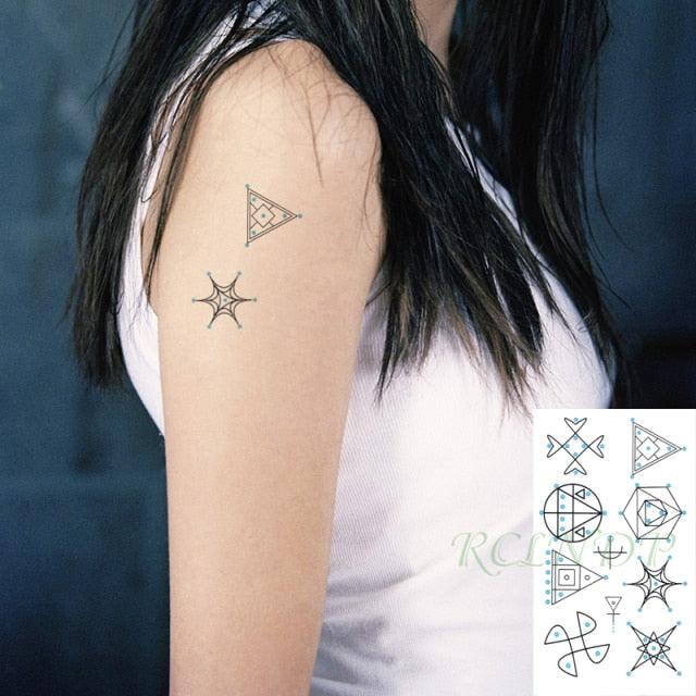 Elegant Waterproof Temporary Tattoo Sticker Cat Fox Flash Tatoo Neck Hand Modern Tattoo Stickers Butterflies Cats For Womens Stevvex