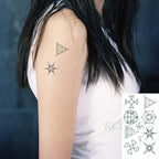 Elegant Waterproof Temporary Tattoo Sticker Cat Fox Flash Tatoo Neck Hand Modern Tattoo Stickers Butterflies Cats For Womens Stevvex