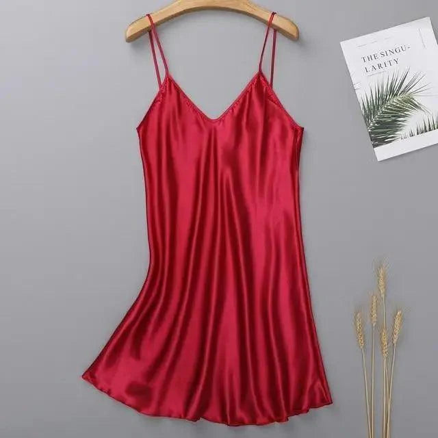 Elegant Wedding Bride Robe Lightweight Short Silk Sleepwear Women Indoor Bathrobes Stevvex
