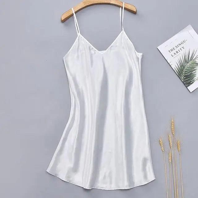 Elegant Wedding Bride Robe Lightweight Short Silk Sleepwear Women Indoor Bathrobes Stevvex
