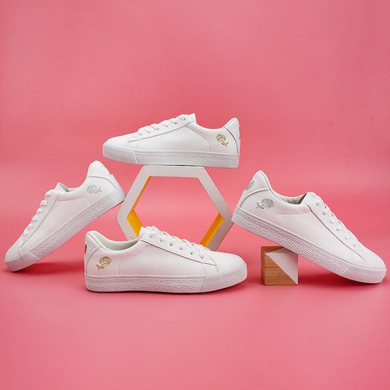 Elegant White Sneakers Womens Spring Summer Breathable Sneakers Flat Shoe Causal Womens Walking Shoes Slip On Mesh Lightweight Comfortable Sneakers Stevvex
