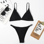 Elegant Woman Modern Bikini Micro Women Swimsuit Tie Mini Bikinis Set Women Swimwear Female Bathing Suit