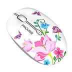 Elegant Women 2.4G Wireless Mouse Super Quiet 1600DPI Laptop Wireless Computer Optical Slim Mouse Stevvex