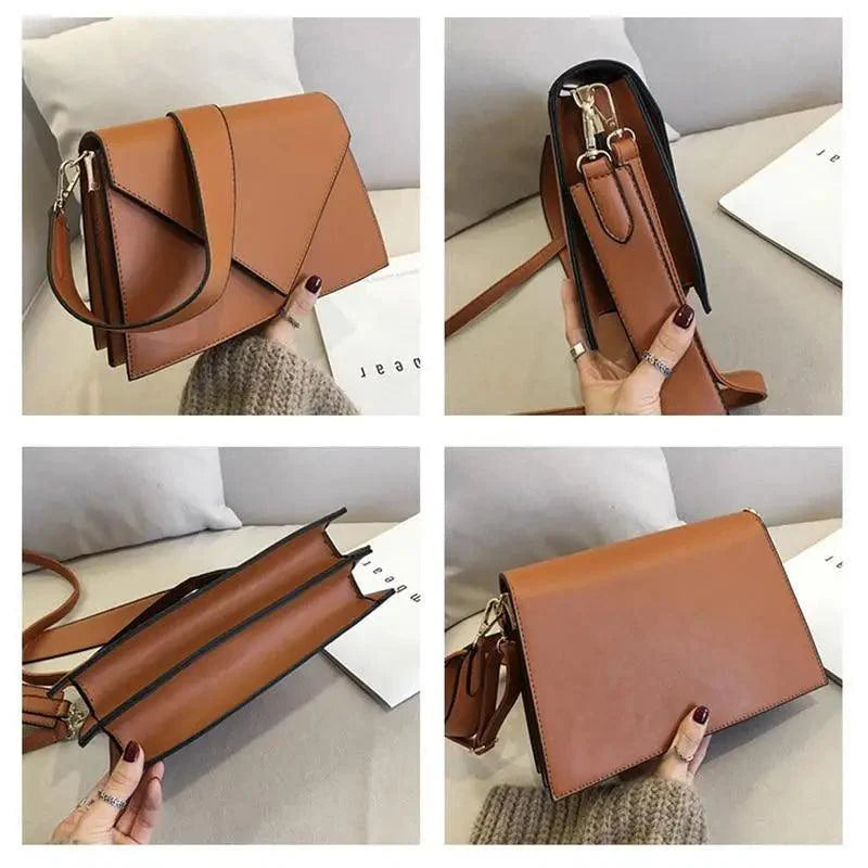 Elegant Women's Crossbody Bags, Luxury Handbags Bags Designer PU Leather Female Travel Shoulder Bags Stevvex