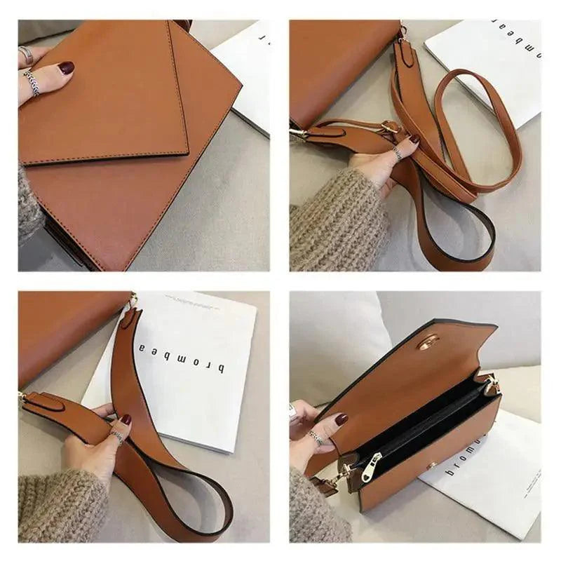 Elegant Women's Crossbody Bags, Luxury Handbags Bags Designer PU Leather Female Travel Shoulder Bags Stevvex