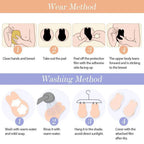 Elegant Women's Invisible Bra Super Push Up Seamless Self-Adhesive Sticky Wedding Party Front Strapless 8 10 12.5cm Cup Fly Bras Stevvex