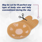 Elegant Women's Invisible Bra Super Push Up Seamless Self-Adhesive Sticky Wedding Party Front Strapless 8 10 12.5cm Cup Fly Bras Stevvex