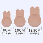 Elegant Women's Invisible Bra Super Push Up Seamless Self-Adhesive Sticky Wedding Party Front Strapless 8 10 12.5cm Cup Fly Bras Stevvex