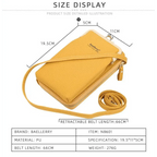 Elegant Women Small Crossbody Bags With Large Capacity Designer PU Leather Shoulder Bags For Women Phone Purses Stevvex