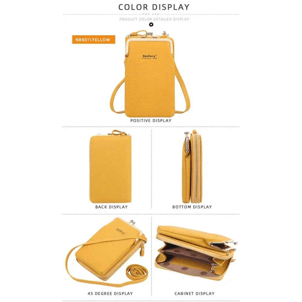 Elegant Women Small Crossbody Bags With Large Capacity Designer PU Leather Shoulder Bags For Women Phone Purses Stevvex