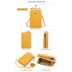 Elegant Women Small Crossbody Bags With Large Capacity Designer PU Leather Shoulder Bags For Women Phone Purses Stevvex