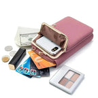 Elegant Women Small Crossbody Bags With Large Capacity Designer PU Leather Shoulder Bags For Women Phone Purses Stevvex