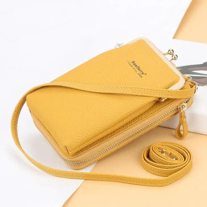 Elegant Women Small Crossbody Bags With Large Capacity Designer PU Leather Shoulder Bags For Women Phone Purses Stevvex