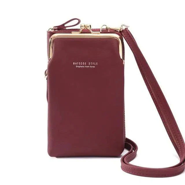 Elegant Women Small Crossbody Bags With Large Capacity Designer PU Leather Shoulder Bags For Women Phone Purses Stevvex
