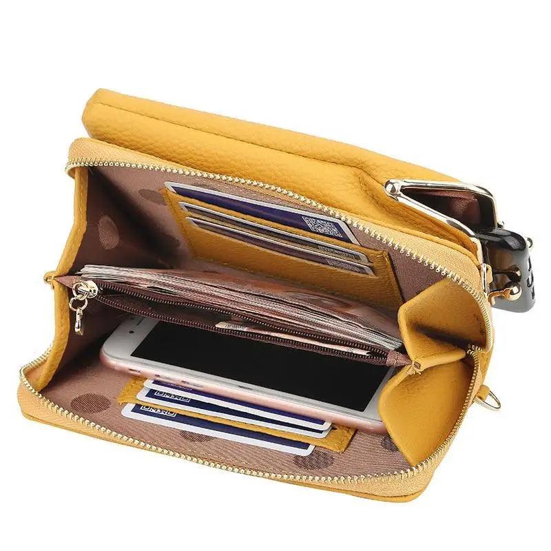 Elegant Women Small Crossbody Bags With Large Capacity Designer PU Leather Shoulder Bags For Women Phone Purses Stevvex