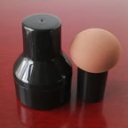 Elegant Womens Non-latex Makeup Sponge Mushroom Head Powder Liquid Dry And Wet Multifunction Makeup Brush Cosmetic Tool Storage Box Stevvex