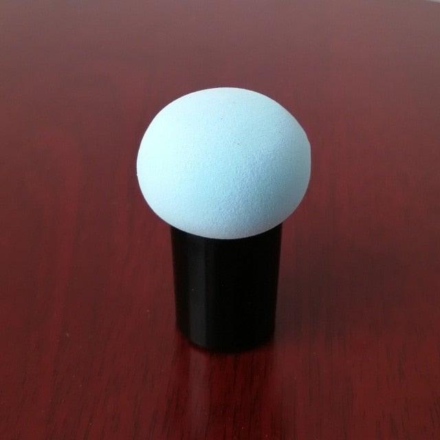 Elegant Womens Non-latex Makeup Sponge Mushroom Head Powder Liquid Dry And Wet Multifunction Makeup Brush Cosmetic Tool Storage Box Stevvex