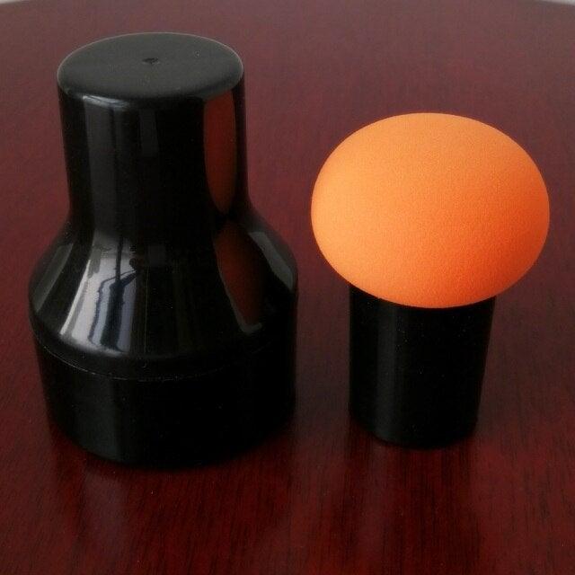 Elegant Womens Non-latex Makeup Sponge Mushroom Head Powder Liquid Dry And Wet Multifunction Makeup Brush Cosmetic Tool Storage Box Stevvex