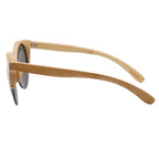 Elegant Wooden Design Classic Sunglasses Design Stylish Popular Wooden Sunglasses For Men & Women  Round Bamboo Glasses Mirror Sun Glasses Retro Glasses Stevvex