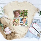 Elf Christmas Tee Peachy Sunday