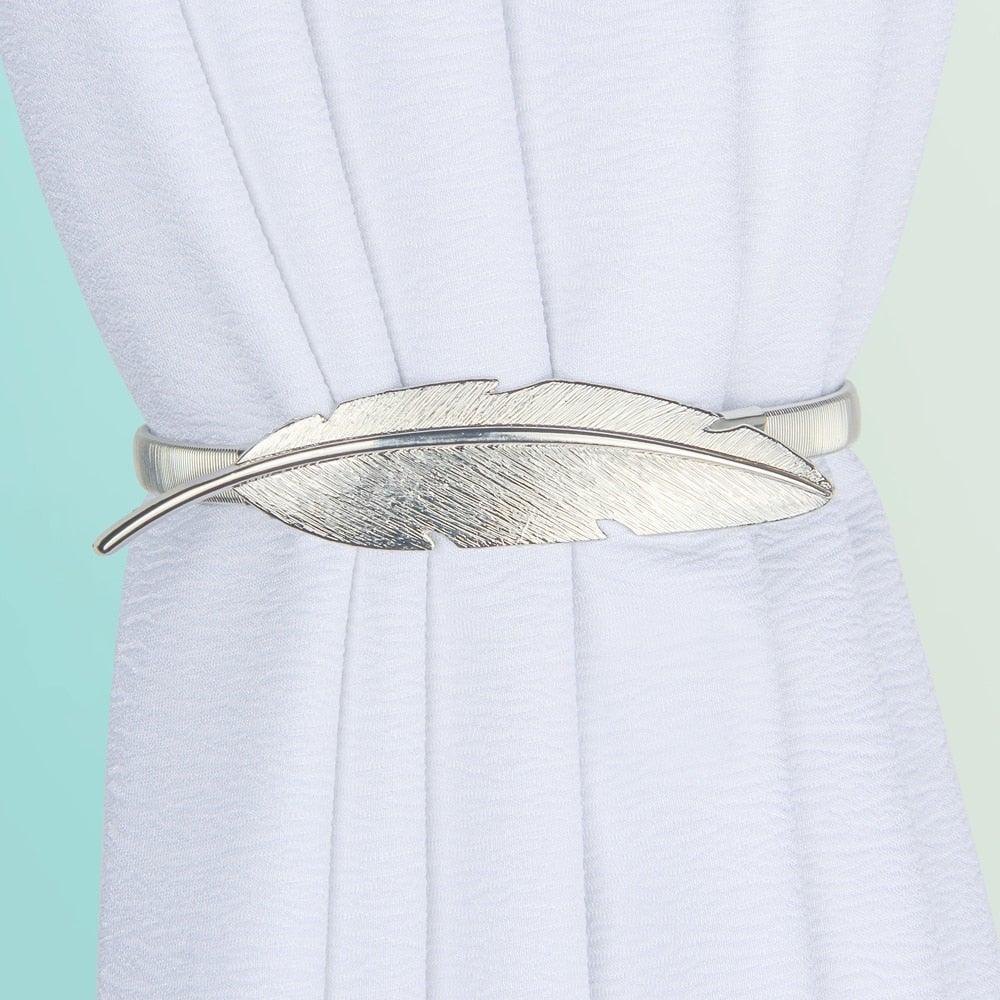Elk Feather Elastically Stretchable Curtain Clip Decor Curtains Holders Tieback Buckle For Home Decoration Accessories Modern Simple Style Curtain Tie Backs Stretchy Wire Rope Curtain Straps For Home Decor Stevvex