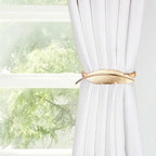 Elk Feather Elastically Stretchable Curtain Clip Decor Curtains Holders Tieback Buckle For Home Decoration Accessories Modern Simple Style Curtain Tie Backs Stretchy Wire Rope Curtain Straps For Home Decor Stevvex