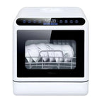 Smart Dishwasher with Automatic Washing, Disinfection, Drying & Built-in Water Tank