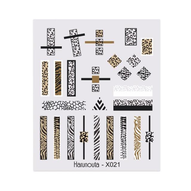 Embossed Nails Sticker 3D Flower Leaves Slider Water Transfer Nail Decals for Nail Art Transfer Sticker  3D Wave Design Decoration for Women Girls Art Stickers Decal Decoration Metallic Curve Strip Line Nail Decor Stevvex